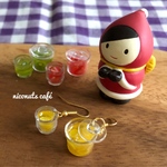 フルーツシロップのピアス・イヤリング