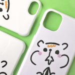 シュールなハムちゃんスマホケース《ハードケース》 脱力どうぶつ園シリーズ