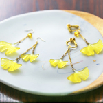 イチョウの耳飾り
