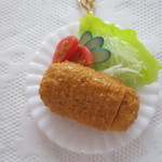☆大きなトンカツ！キーホルダー☆