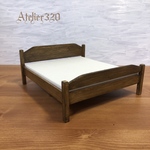 uguisuhatsu様専用 ベッド Dタイプ 15cm  キングサイズ ミニチュア家具