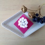 【再販】白花いっぱい＊シンプルなポニーフックorヘアゴム