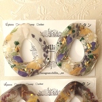  [ピアス]   ホワイト大振りドーナツ