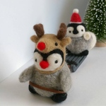 【再販】クリスマス ソリとペンギン兄弟3