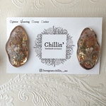  [イヤリング]  歪みフレーム