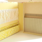 カルトナージュのレターセットBOX（Statice - ivory）