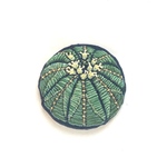 オべサの刺繍ブローチ（チャーム変更可）