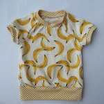 （ayaraさまオーダー品）ラメ入りバナナ柄ラグランTシャツ