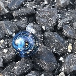 キラキラ✨宇宙のガラスネックレス🌌