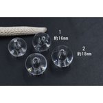 A1033-2   30個  アクリルビーズ 丸玉 12mm＆14mm＆16mm＆18mm クリア     3X【10ヶ】