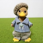 シルバニアファミリー　大人　あひる　アヒル　お父さん服　シルバニア