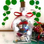 ⭐️キラキラクリスマスツリーボトル⭐️