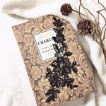 ＊再入荷＊1枚 花 フラワー ケミカルレースアップリケ モチーフ 黒 BK191134 ハンドメイド 手芸 素材 材料
