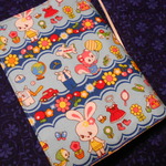 文庫本＊はいから横丁🐰水色＊ブックカバー