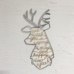ワイヤーアート クリスマス トナカイ ワイヤークラフト
