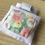 布団セット（たんぽぽ柄・緑）