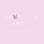 太陽🤡戯っ子。様専用ページ