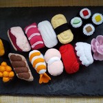 フェルトままごとお寿司屋さん