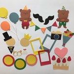 再販☆結婚式のアルバム作りや色紙飾りに♡ウェディングセット♡