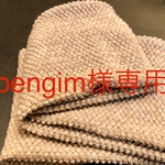 pengim様専用　　ぽこぽこウールのスヌード　くるみ