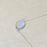 ˚✧₊⁎ブルームーンストーン シルバーネックレス✧༚S925