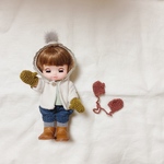 あったかてぶくろ⋈for doll