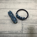 【送料無料】パラコード　バレッタ＆ヘアゴム 