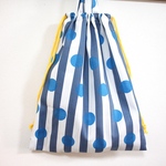 入園、入学グッズ☆体操服入れ☆ボーダー ドット