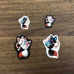 鞠と妖狐ステッカーセット