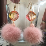 うさぎのしっぽピアス
