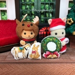 ミニチュア　クリスマスクッション　少量セットH