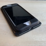 【poarucup様オーダー品】　１枚革で作るiPhone8とiPhoneSE　カバー　ケース 【選べる革】【名入れ可】