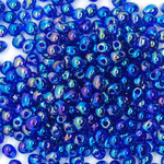 20g MIYUKI＜3.4mm/コバルトクリアAB＞国産ドロップシードビーズ