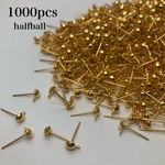 訳あり‼︎カン付きハーフボールピアスパーツ 