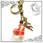 ★購入可★【レジン作品】海月ハーツ❤︎キーホルダー