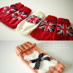 ak＊様専用お買い物ページ　くまさんニット,Union Jack knit,Heart uk flag sweater (わんちゃんのセーター)