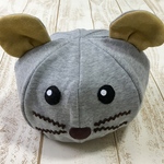 【h様ご依頼品】size48〜50cm☆ねずみのベレー帽