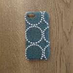 *受注製作*ミナペルホネン*タンバリン*グリーン×ライトベージュ*mina perhonen*iPhoneケース*iPhoneカバー*スマホケース*スマホカバー