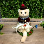ネコぽんちょちゃん🐈うさ耳カチューシャver.