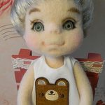 オーダー作品　　羊毛フェルト　可愛い男の子