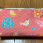 【送料込】マチ付きポーチ(ニワトリ)
