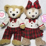 ダッフィー＆シェリーメイ　おそろい♪クリスマスカラーセーラー