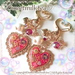 ❤ハートキーホルダー(ピンク)❤