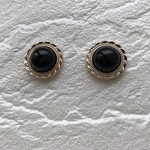 ブラックアンティークピアス/イヤリング