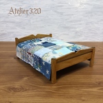 小春様専用　ベッド Cタイプ 15cm ダブルサイズ&ベッドカバー 