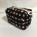 ティッシュケース付きコスメポーチ（ミニマカロン猫）