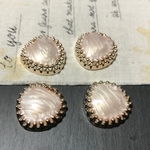 6個✦アクリルカボション 三角 エポ