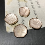 6個✦アクリルカボション 不規則 エポ