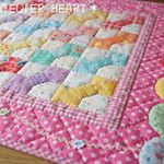 yokko78様のオーダー品・パッチワークキルト＊カラフル可愛いボータイ＊
