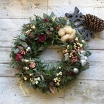 Christmas wreath！Atelierkouan 
